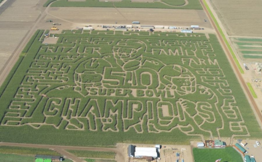 Fritzlers Corn Maze unveiled its cut-out for this fall on Wednesday, September 14.  The maze opens this Saturday.