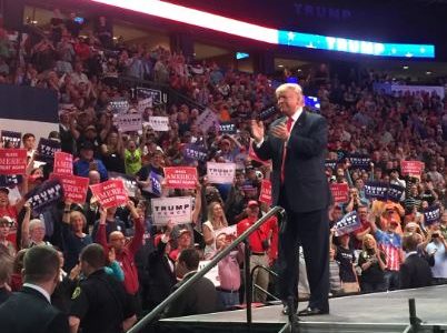 West students attend Trump rally