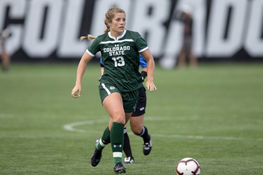 Caaley Lordemann is a Greeley West graduate who finished her collegiate career at CSU playing soccer.  She hopes to be a professional soccer player soon. 