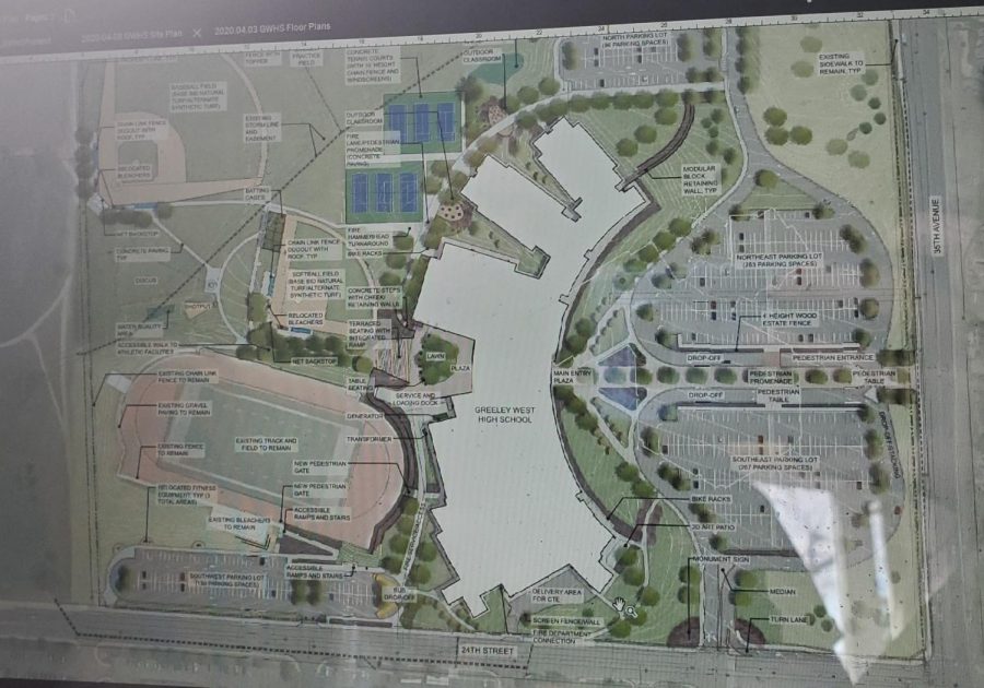 As building mock-ups continue, more details continue to be released.  This screen shot from the last meeting shows changes to the athletic facilities and campus. 