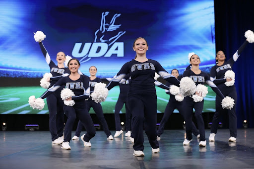 The Greeley West Poms perform at the National Championships in Orlando. 