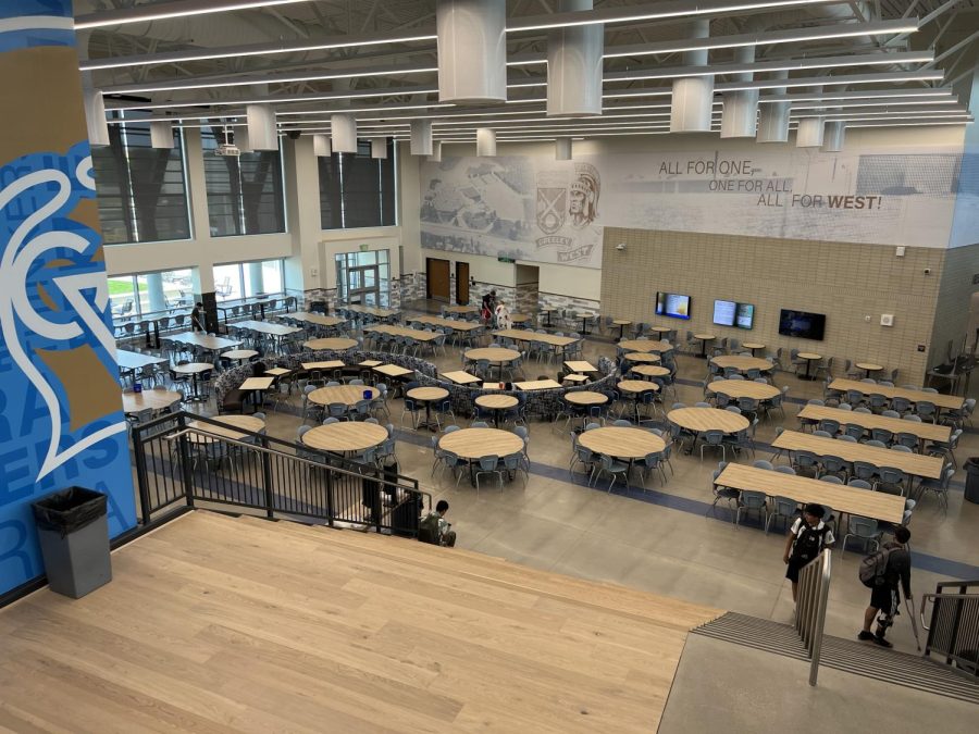 The new Greeley West commons will host Homecoming next weekend.  It will be the first Homecoming in the new building and Student Council is looking forward to turning it into Ancient Greece.  