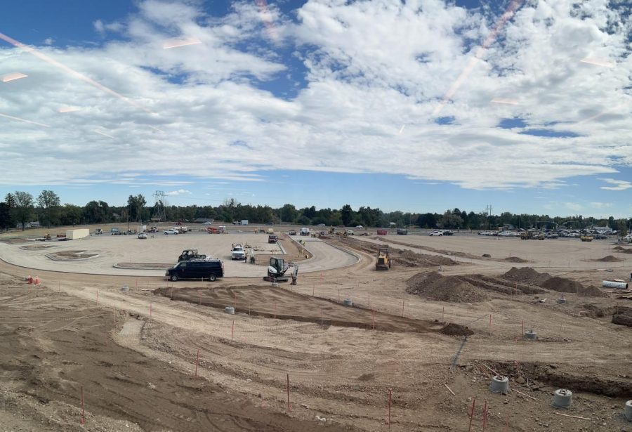 The new Greeley West parking lot is almost finished.  Its time to personalize it.  