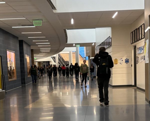 This picture was taken six minute after class had started yesterday.  Kids are in the hallway a lot at the end of the semester and its not usually for what they say theyre in the hall for. 