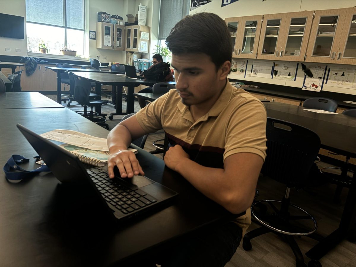 Juan Carlos Ramirez is pondering a future career in education.