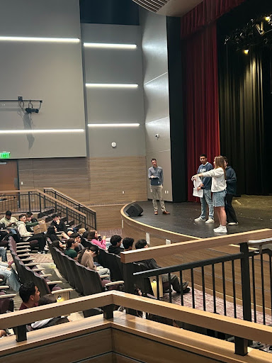 The AVID senior classes combined to run through a rehearsal of their matriculation ceremony on Tuesday.